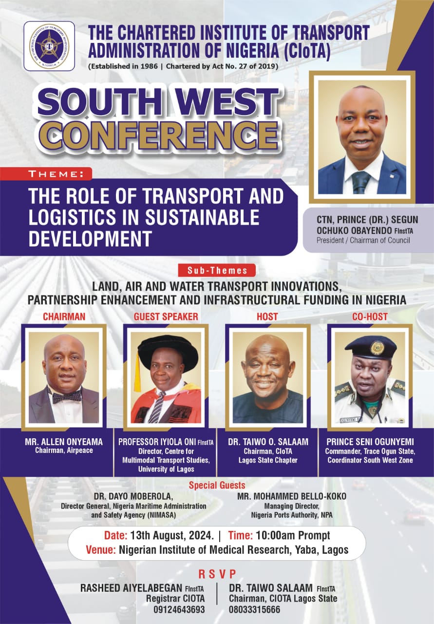 SOUTH-WEST ZONAL TRANSPORT CONFERENCE